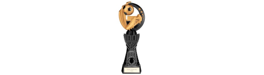 RENEGADE II FOOTBALL TOWER RESIN TROPHY - 4 SIZES - 25CM - 33.5CM RENEGADE II FOOTBALL TOWER RESIN TROPHY - 4 SIZES - 25CM - 33.5CM